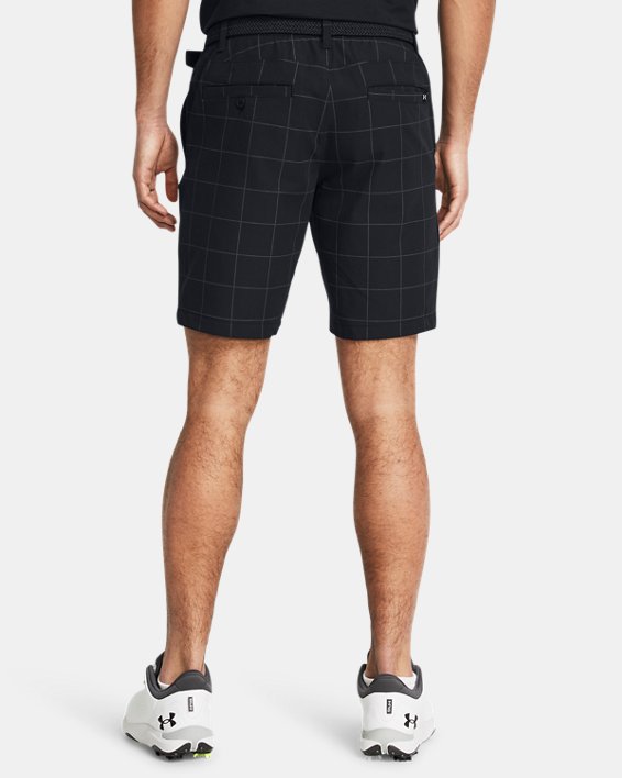 Pantalón corto ajustado con estampado UA Drive para hombre, Black, pdpMainDesktop image number 1